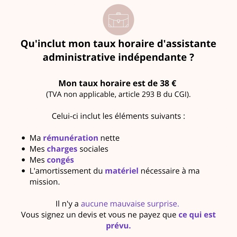 taux horaire